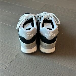 New Balance Black and White Sneakers